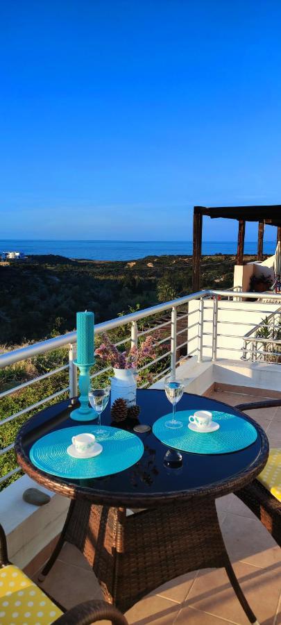 The Seaterra Reserve Penthouse With Mountains&Seaviews And Rooftop Terrace Akanthou Exteriör bild