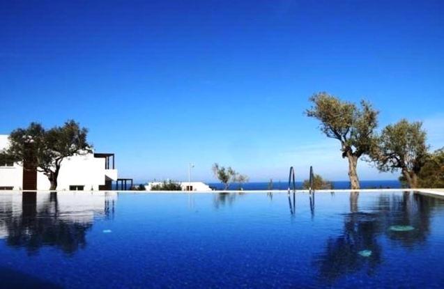 The Seaterra Reserve Penthouse With Mountains&Seaviews And Rooftop Terrace Akanthou Exteriör bild